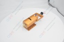 Glue dispenser heating unit