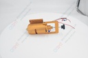Glue dispenser heating unit