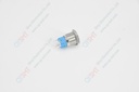 Push button self reset  with blue light