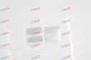 Splice tape 16mm with hole(silver color)