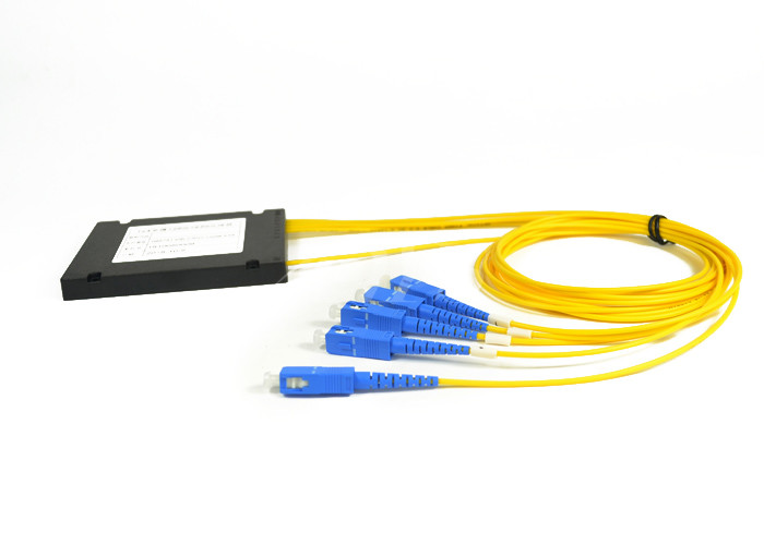 1*4 PLC Optical Fiber Splitter with SC/UPC Connector