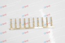 Gold plated female end