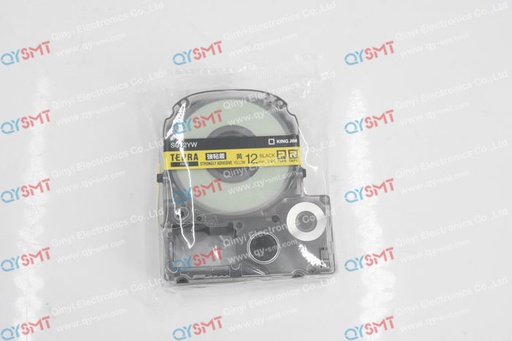 [SC12YW] Label tape 12mm yellow