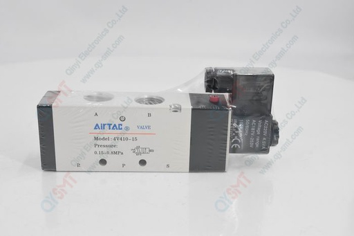 [4V410-15A] SOLENOID VALVE AIRTAC 220V