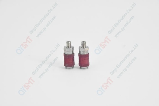 [.GLC-Red] connector on grid lock station red color